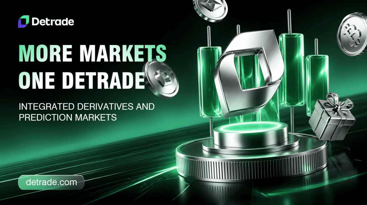 DeTrade Launches Integrated Derivatives and Prediction Markets Platform